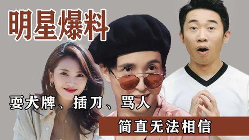 好奇娱乐圈爆料,好奇爆料背后的真相与内幕